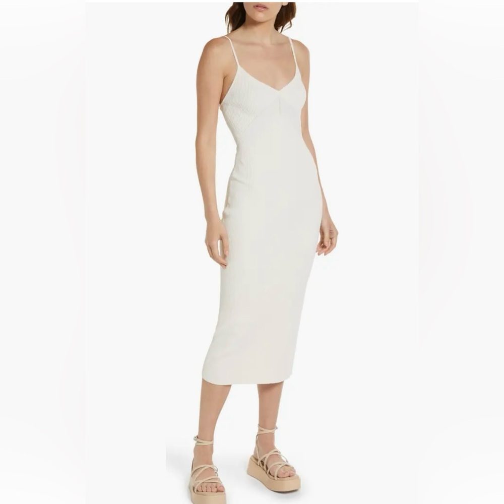 rag & bone Cream Midi Dress